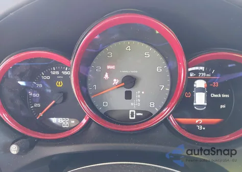 2016 Porsche Macan S из США, поврежденный, VIN WP1AB2A53GLB40152